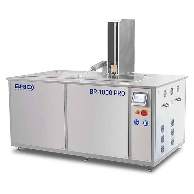 BR-1000 PRO, máquina de limpieza por ultrasonidos automática de 1000 L de capacidad