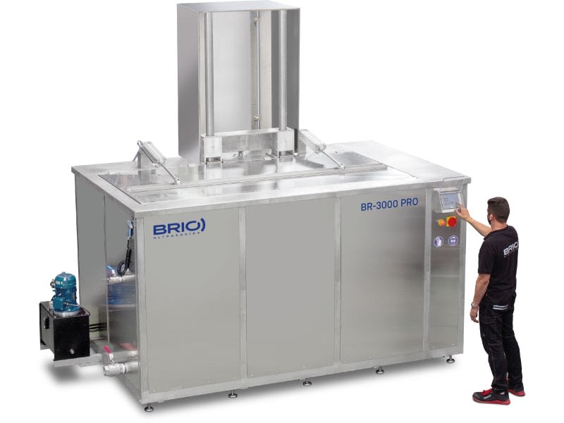 BRIO serie PRO maquinas limpieza ultrasonidos automáticas