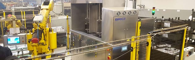 BRIO ultrasonic cleaning high end installation